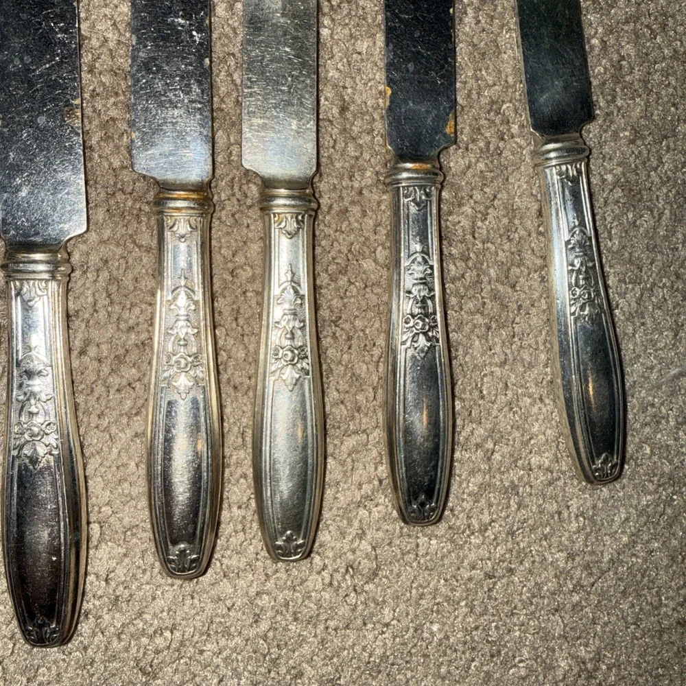 Vintage 1847 Roger's Bros Ambassador Pattern Knives 6